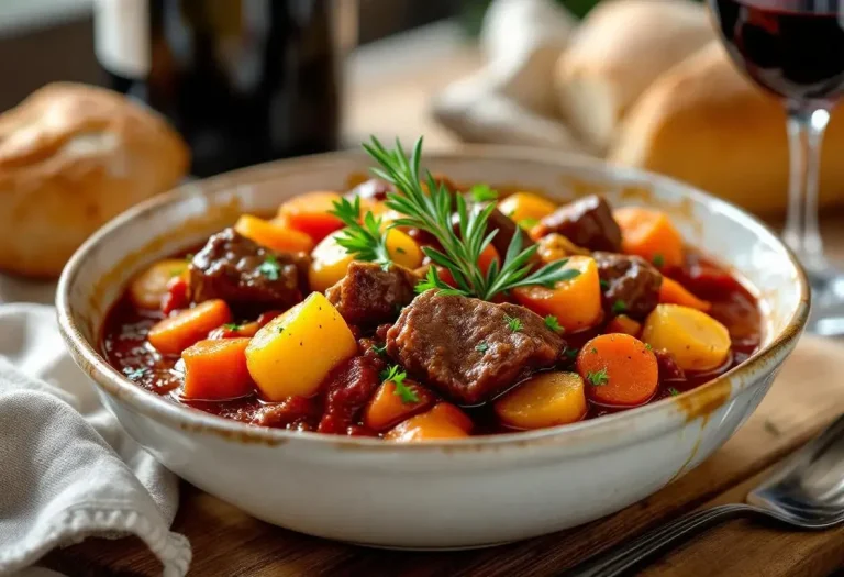Bourguignon version italienne : le plat réconfort qui cuit plus vite, allégé mais incroyablement fondant (vous allez l’adopter)