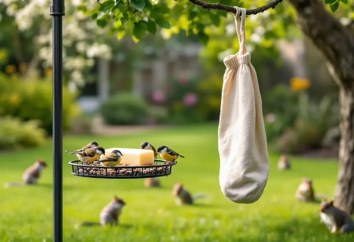 Attention, vos oiseaux sont en danger : ce simple savon dans une chaussette peut les sauver