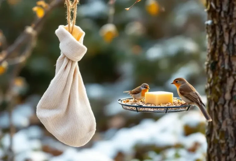 Attention, vos oiseaux sont en danger : ce simple savon dans une chaussette peut vraiment les sauver