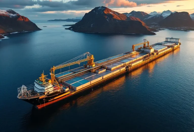 Ce que vous voyez n'est pas un bateau ! Avec ses 385 mètres de long, le Havfarm est tout simplement la plus grande ferme off-shore de saumons jamais construite Ce que vous voyez n'est pas un bateau ! Avec ses 385 mètres de long, le Havfarm est tout simplement la plus grande ferme off-shore de saumons jamais construite