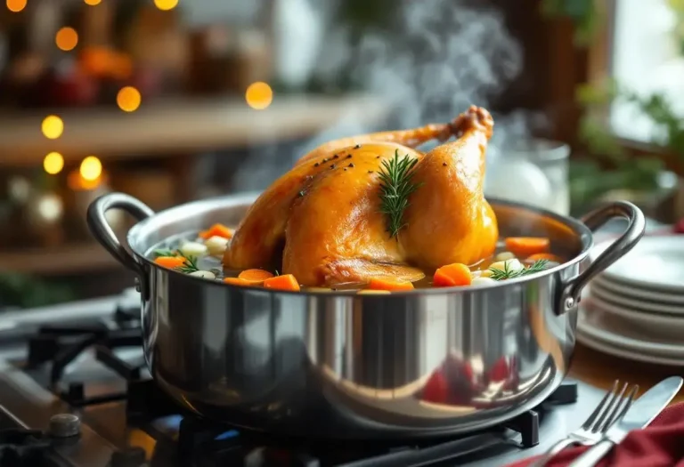 Chapon de Noël : avant le passage au four, presque personne ne fait ce geste avec une marmite qui évite la viande sèche Chapon de Noël : avant le passage au four, presque personne ne fait ce geste avec une marmite qui évite la viande sèche