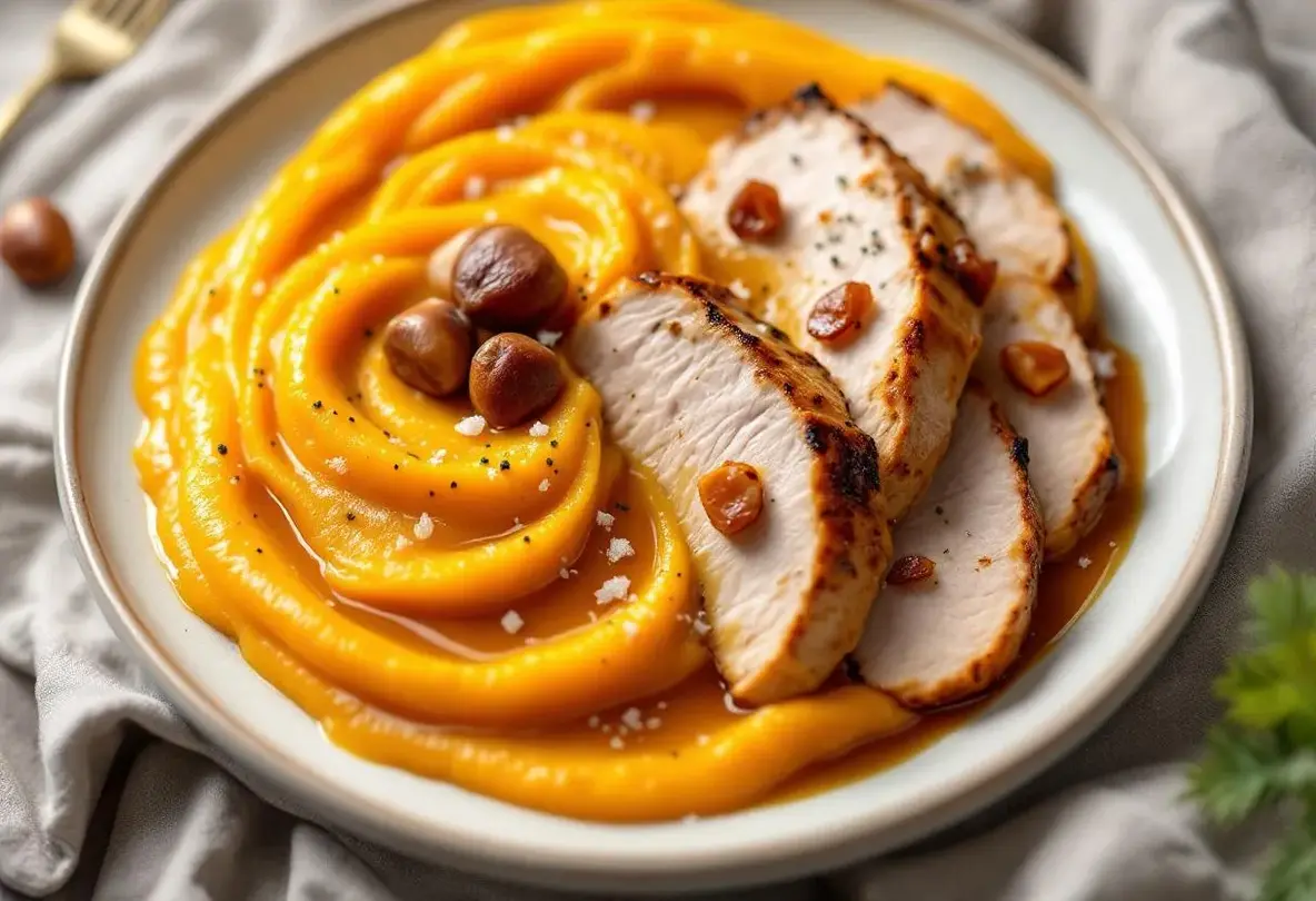 Deux fois moins calorique qu'une purée de pommes de terre, l'accompagnement idéal pour une volaille