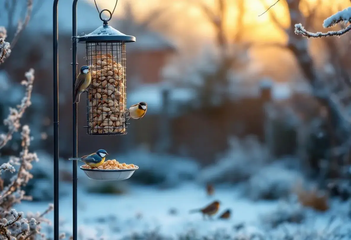 En décembre, ce petit aliment du placard que les jardiniers négligent peut vraiment sauver les oiseaux du jardin