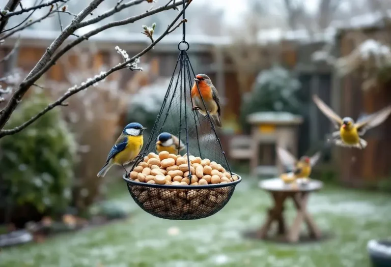 En décembre, ce petit aliment du placard que les jardiniers oublient peut vraiment sauver les oiseaux de leur jardin