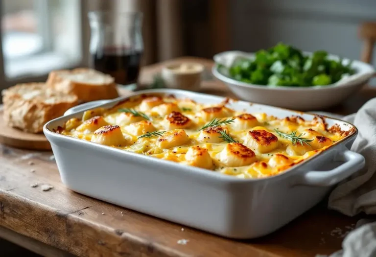 Gratin poireaux–Saint-Jacques : « simple à faire, mais digne d’un repas de fête »