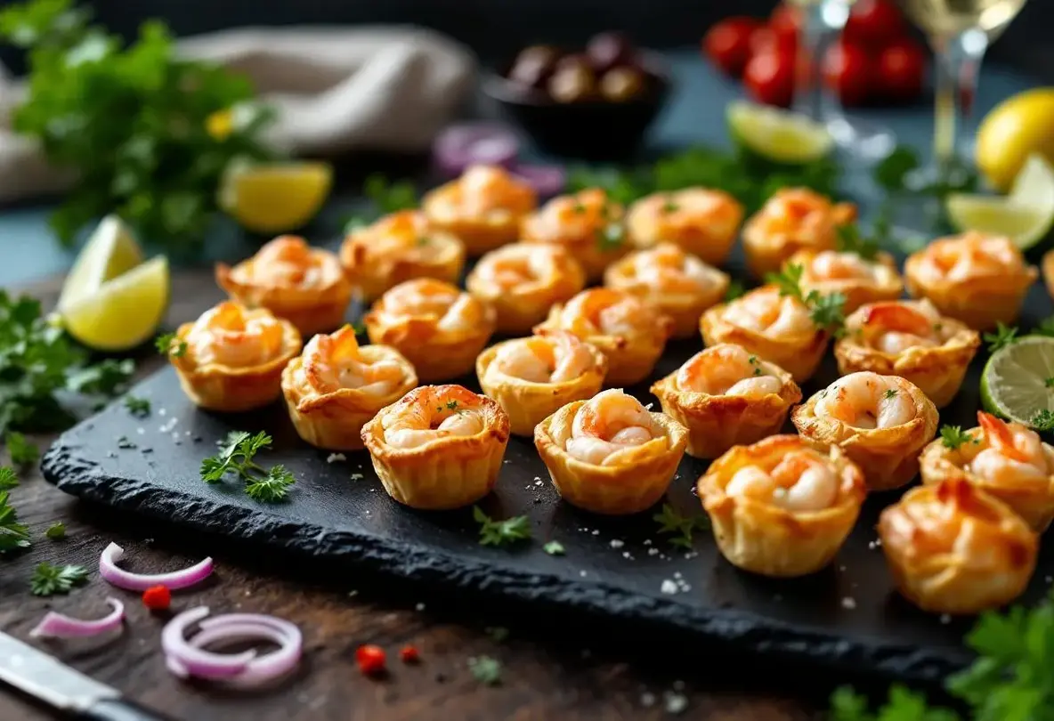 « À l’apéro, tout le monde m’a demandé la recette » : ces bouchées croustillantes aux crevettes font sensation