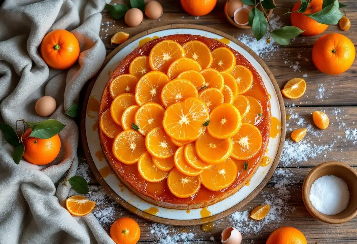 Le secret d’un hiver vitaminé : ce gâteau renversé ultra moelleux à la mandarine caramélisée prêt en moins d’une heure