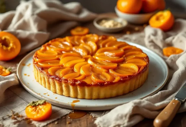 Moelleux, fondant, parfumé : ce dessert aux kakis va bousculer vos souvenirs de tarte tatin classique