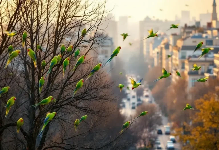 Perruches vertes : comment ces oiseaux exotiques ont colonisé Paris et toute l'Île-de-France ? Perruches vertes : comment ces oiseaux exotiques ont colonisé Paris et toute l'Île-de-France ?