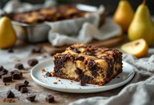 Plus fondant qu’un cake : ce dessert poire-chocolat pourrait bien vous rendre accro !