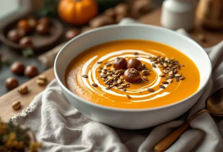 Recette velouté potimarron châtaignes | Top, crémeux et facile