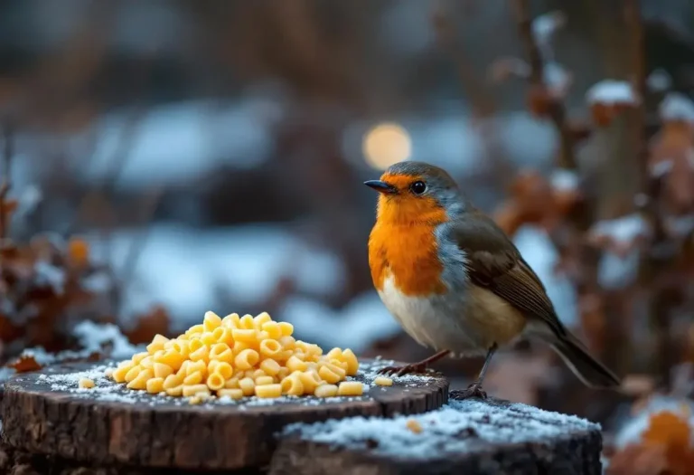 Rouges-gorges au jardin : ce soir, mettez dehors cet aliment de base à 3 centimes que presque tous les jardiniers négligent