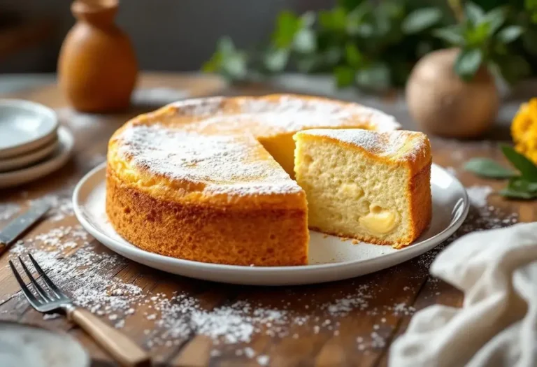 Torta nua italienne : la recette de ce gâteau ultra moelleux, texture nuage à la crème pâtissière, un pur délice !