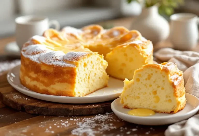 Torta nua italienne : la recette de ce gâteau ultra moelleux, texture nuage à la crème pâtissière, un vrai délice !