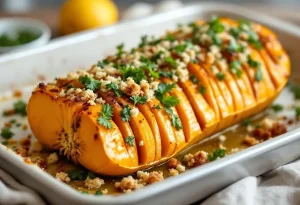 Tranchée comme un rôti, gratinée au four : la courge butternut qui renverse les codes de l’automne