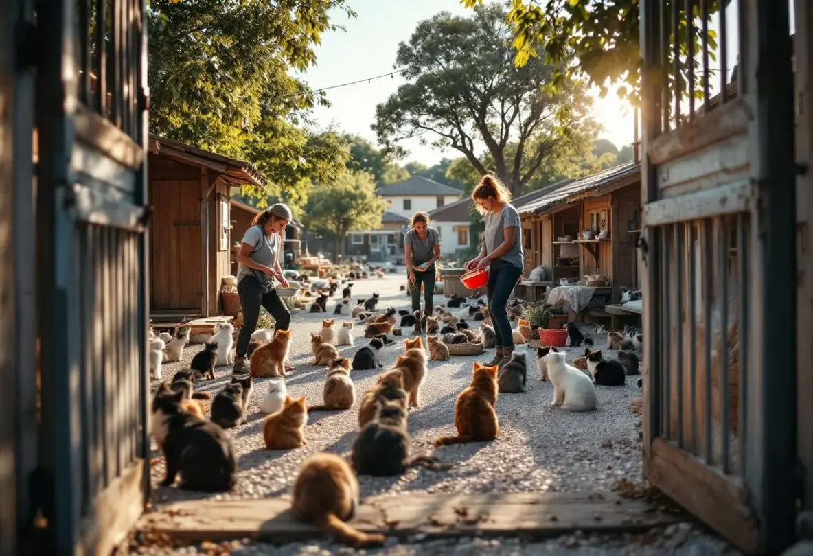 À Calvas, la Chatterie d’Escalière, refuge paisible pour 150 félins