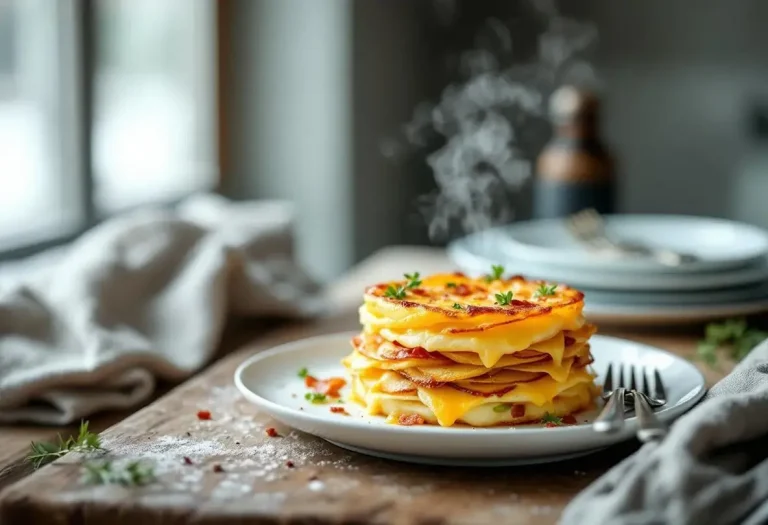 Ce gâteau salé façon tartiflette fait l’unanimité : fondant, croustillant, ultra réconfortant… tout ce qu’on aime en hiver