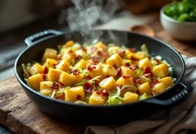 Ce plat chou-bacon-patates prêt en 15 minutes a tout changé : rapide, ultra gourmand et réconfort total avec 4 ingrédients basiques