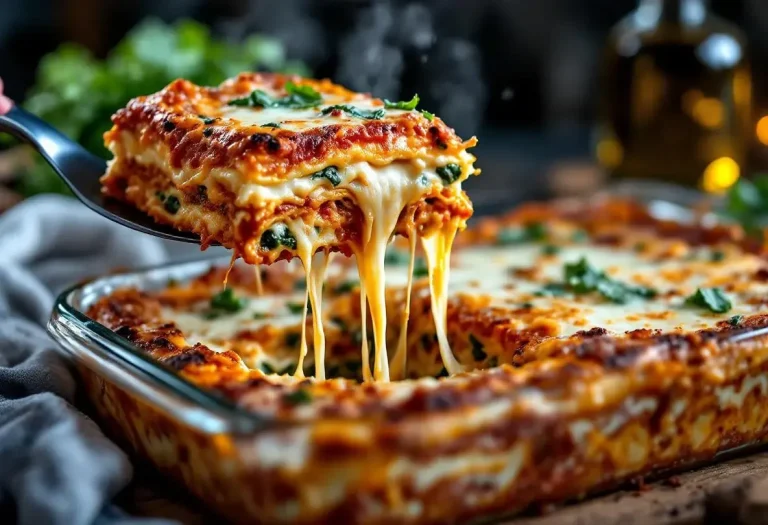 Ces lasagnes ricotta-épinards prêtes en 10 min sans même faire cuire les pâtes avant