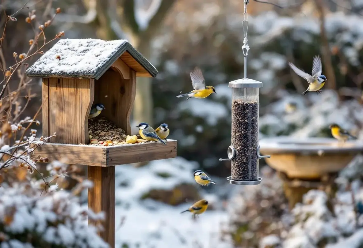 Comment bien nourrir les oiseaux en hiver ? Notre guide pratique