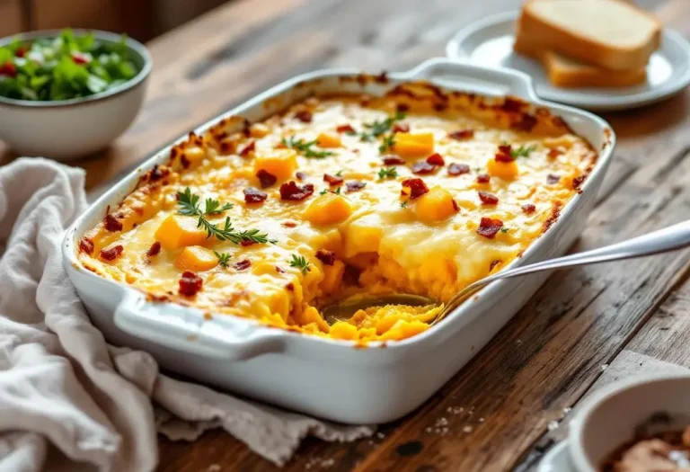 Courgiflette à la butternut : le gratin façon tartiflette, facile et ultra fondant