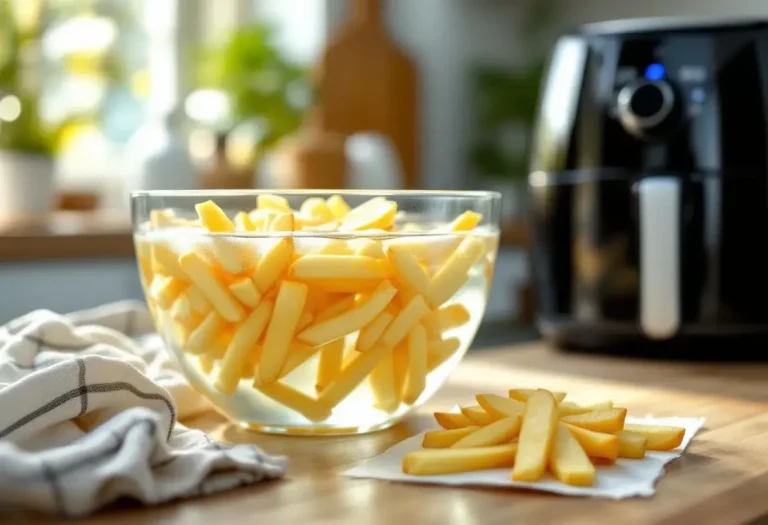 Depuis que je fais ça, mes frites Airfryer sont toujours parfaites : je vous dévoile l’astuce de l’eau chaude