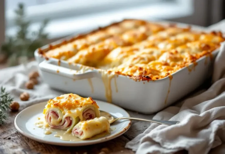 Explosion de fondant et parfum d’hiver : ces rouleaux poireaux-jambon gratinés au fromage promettent un dîner familial ultra crémeux Explosion de fondant et parfum d’hiver : ces rouleaux poireaux-jambon gratinés au fromage promettent un dîner familial ultra crémeux