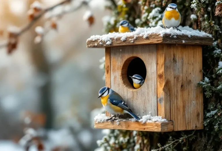 Nichoir : ce détail à corriger d'urgence chez vous pour que les oiseaux viennent s'y abriter tout l'hiver
