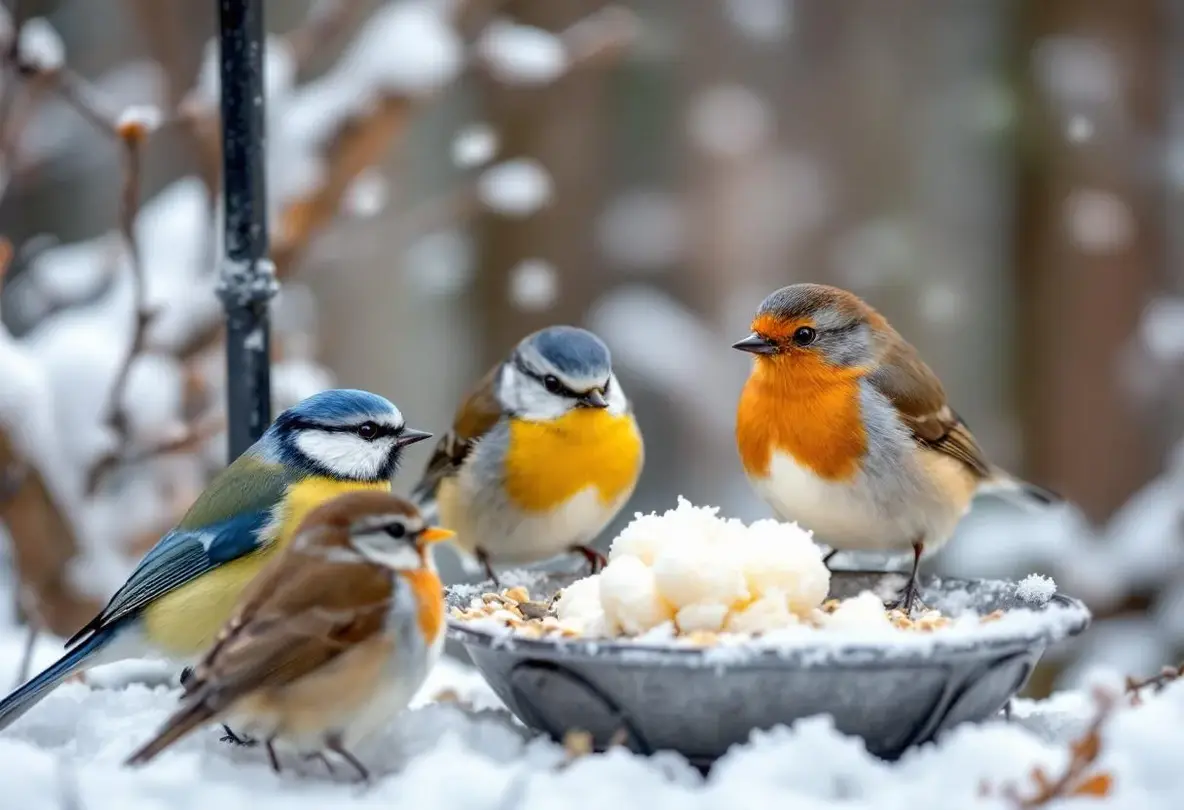 On parle souvent de nichoirs, mais rarement de cet aliment clé pour la survie des oiseaux en hiver