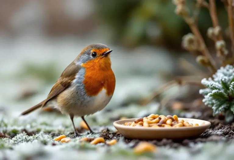 Rouges-gorges : ces deux aliments tout simples au jardin cet hiver les font revenir encore et encore chez vous