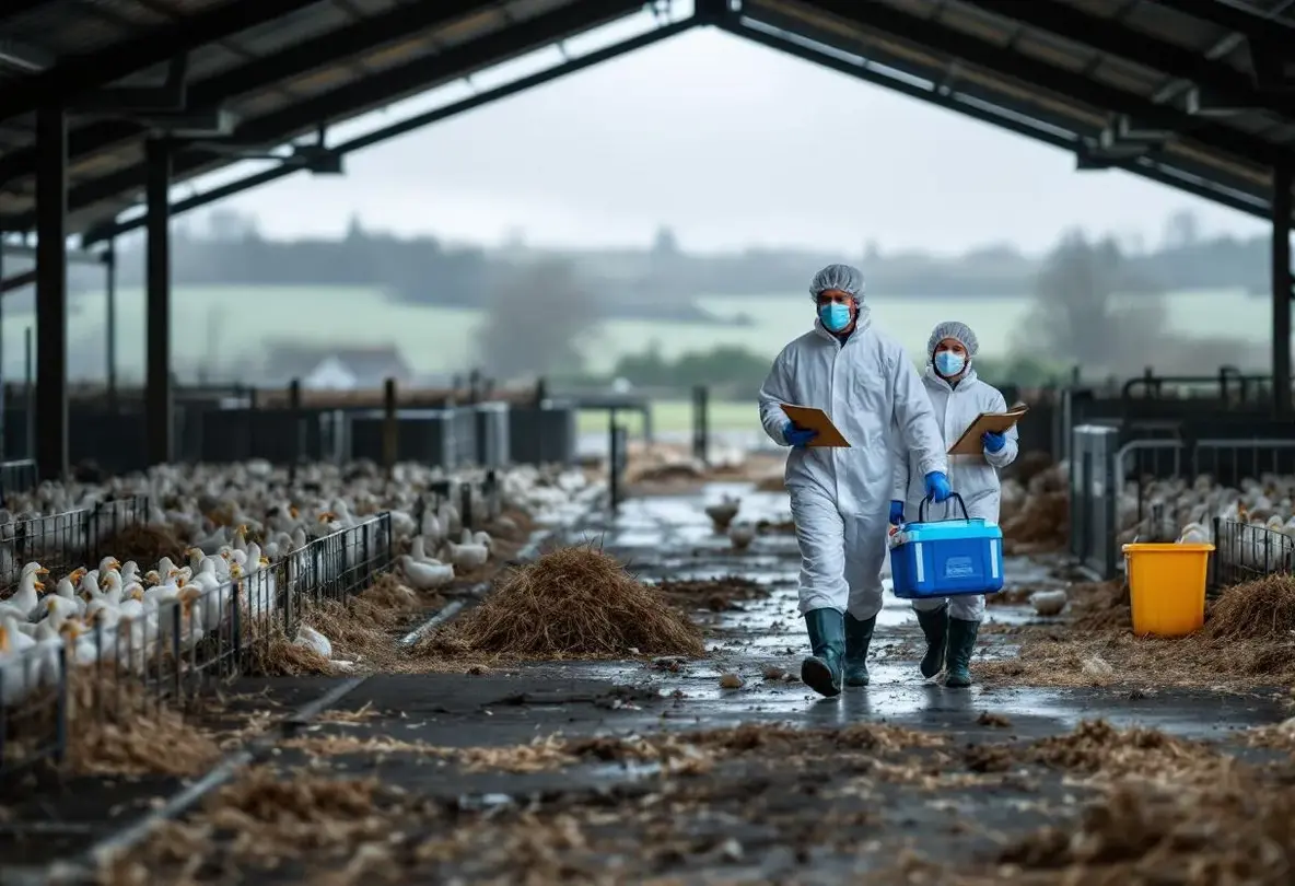 Un foyer de grippe aviaire détecté dans un élevage de canards en Bretagne