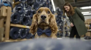 Barney le chien, complètement sous le charme d’une Kate Middleton tout sourire au Pays de Galles