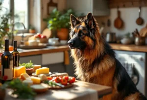 berger allemand poil long