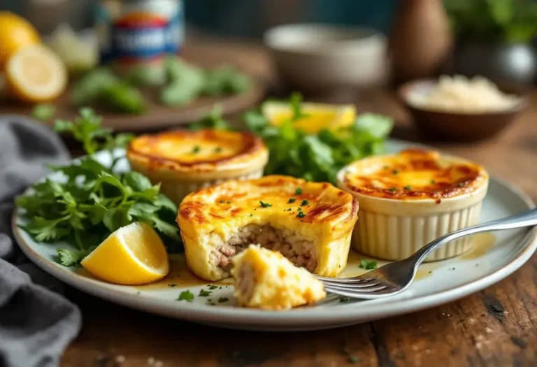 Petits flans au thon très faciles : une entrée ultra fondante avec les ingrédients du placard