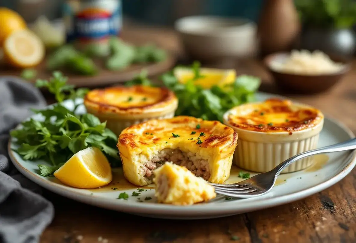 Petits flans au thon très faciles : une entrée ultra fondante avec les ingrédients du placard