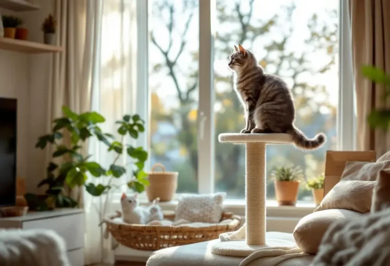 Quand votre chat passe ses journées sans vous : comment l’aider à rester épanoui malgré vos absences ?