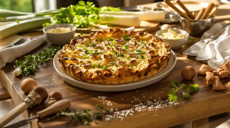 tarte aux poireaux à l'ancienne : saveurs d’antan à redécouvrir tarte aux poireaux à l'ancienne
