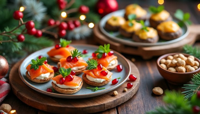 Entrée de noël facile : idées rapides et savoureuses pour vos repas de fête découvrez des idées d'entrées de noël faciles, rapides et savoureuses pour régaler vos convives lors de vos repas de fête.