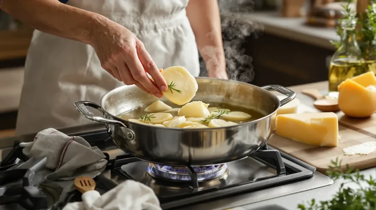 cuisson roussette au court bouillon
