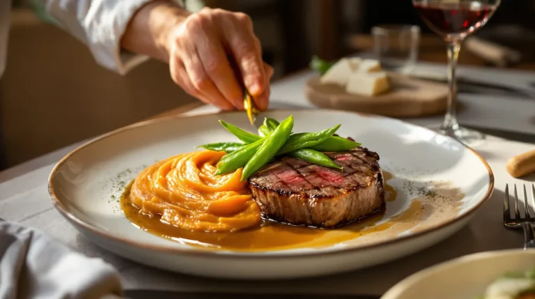 quelle viande avec une purée de carottes