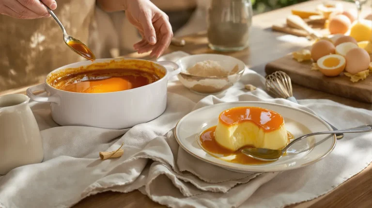 recette crème caramel grand-mère