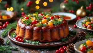 Cake salé de noël : recettes originales et rapides pour les fêtes
