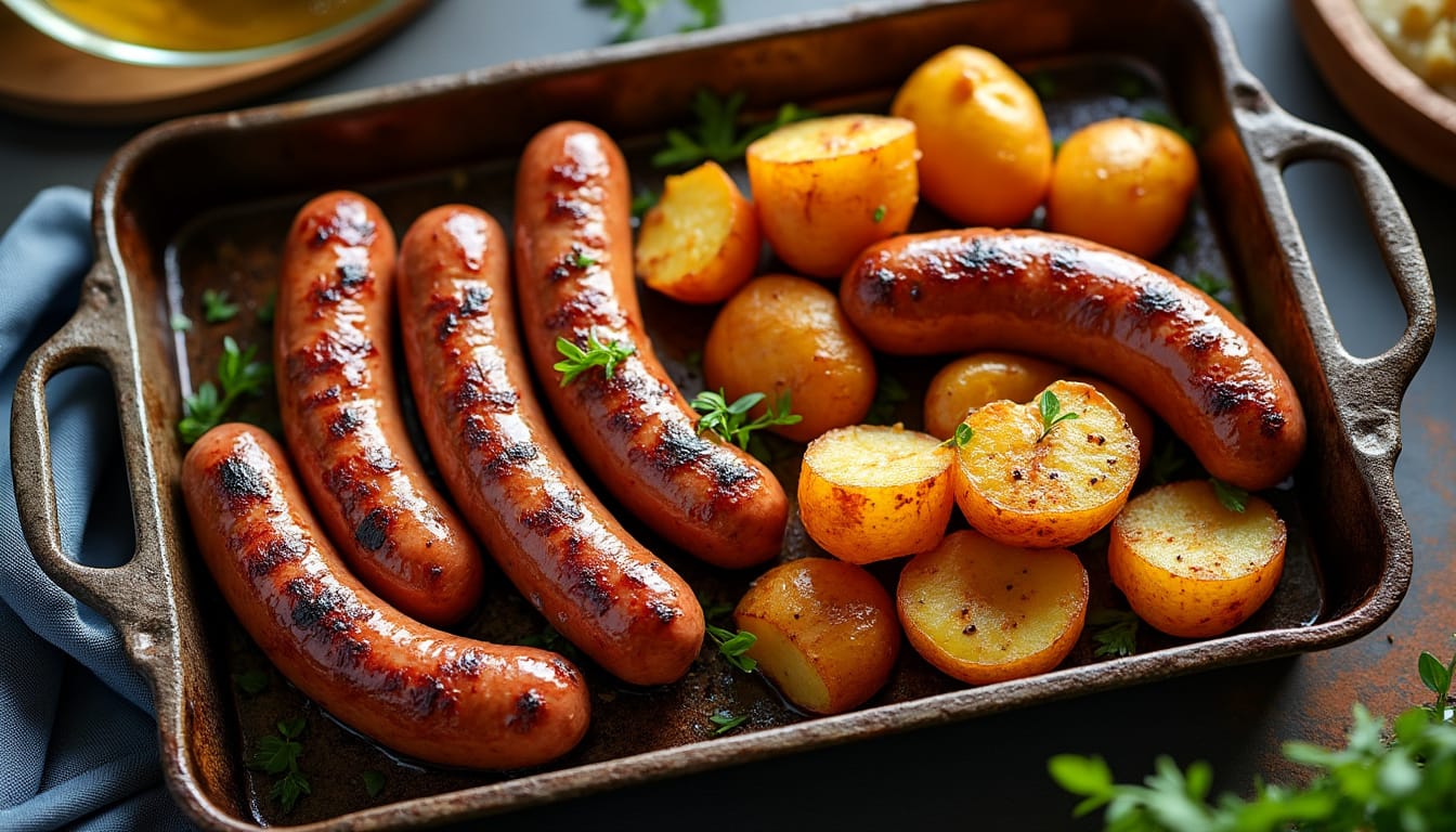 découvrez nos astuces simples et efficaces pour réussir la cuisson des saucisses au four et obtenir un résultat parfait à chaque fois.