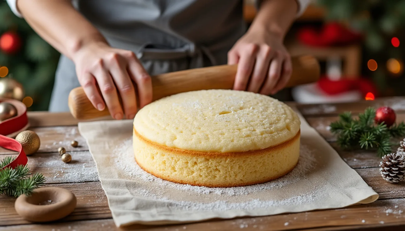 découvrez nos astuces et la recette étape par étape pour réussir une génoise parfaite, légère et moelleuse, idéale pour une bûche de noël délicieuse.