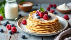 découvrez notre recette facile de crêpes sans œuf ni beurre, pour une douceur légère et savoureuse idéale pour tous les goûts et régimes.