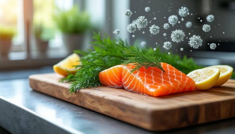 Saumon fumé et listeria : risques et précautions à connaître découvrez les risques liés à la consommation de saumon fumé contaminé par la listéria et apprenez les précautions essentielles pour éviter toute intoxication alimentaire.