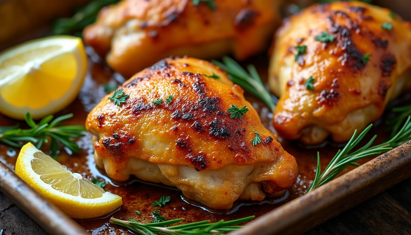 découvrez le temps de cuisson idéal pour obtenir une cuisse de poulet au four parfaitement croustillante et savoureuse à chaque fois.