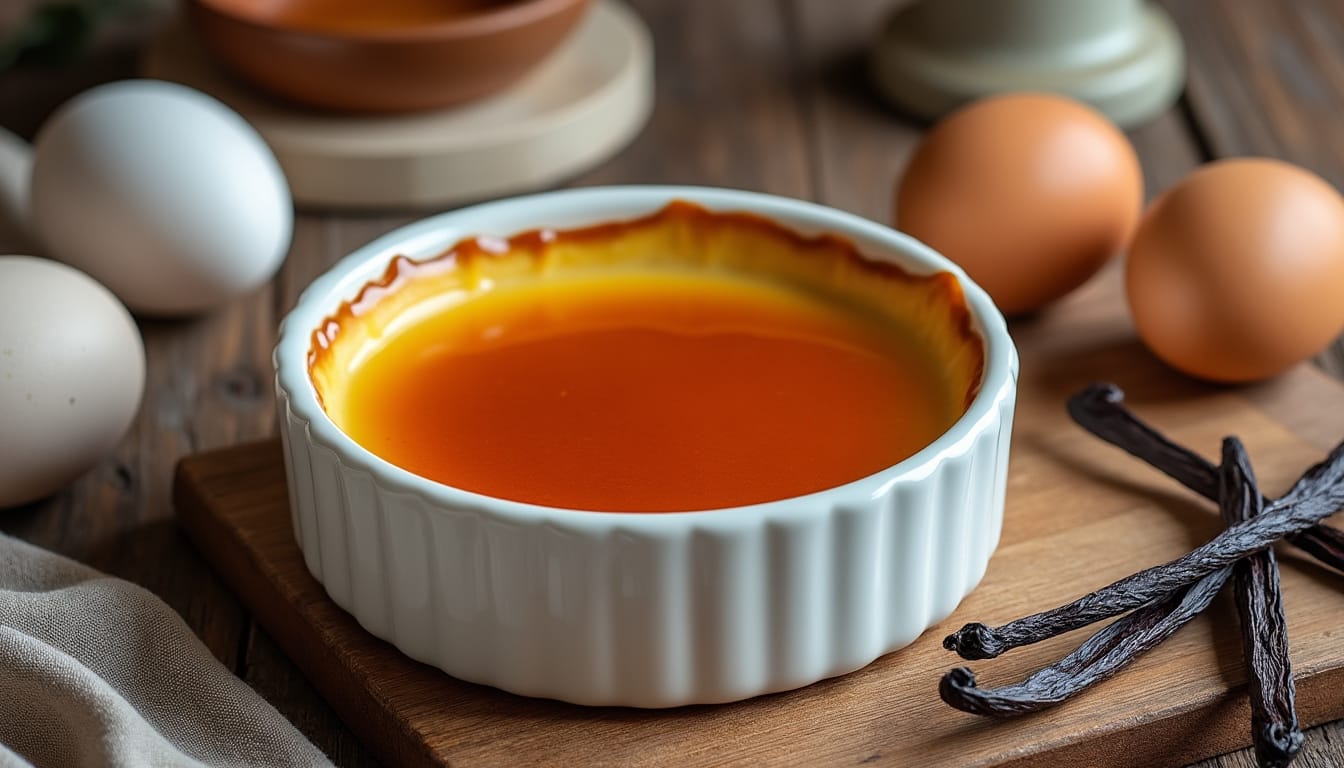 Vrai recette flan aux oeufs : astuces et secrets pour réussir découvrez la vraie recette du flan aux œufs avec nos astuces et secrets pour réussir un dessert onctueux et savoureux à chaque fois.