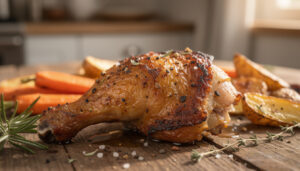découvrez notre recette facile de cuisse de poulet au four croustillante, un plat savoureux et rapide à préparer pour régaler toute la famille.