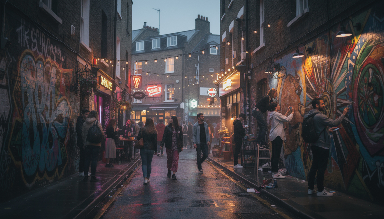 découvrez shoreditch, le quartier le plus tendance de londres, avec notre guide complet pour explorer ses lieux incontournables, son ambiance unique et ses meilleures adresses.
